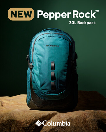 人気のデイパックPepper Rockシリーズが大幅リニューアルでさらに使いやすく！“NEW” Pepper Rock(TM) 30L Backpack
