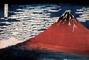(2)冨嶽三十六景　凱風快晴