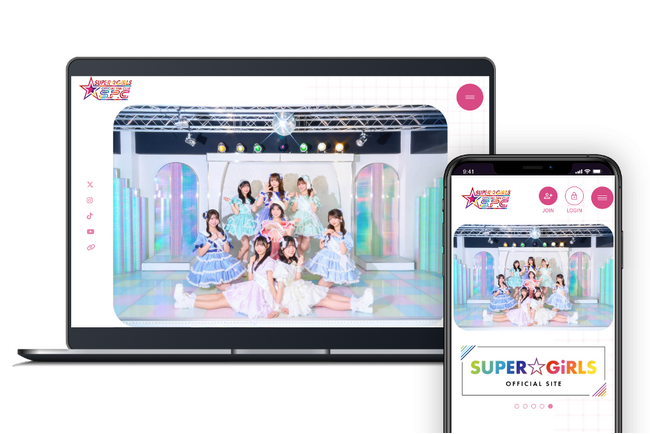 アイドルグループ・SUPER☆GiRLSのオフィシャルファンクラブをリニューアルオープン!
