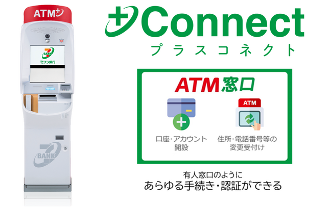 アイフルとセブン銀行が＋Connect（プラスコネクト）「ＡＴＭ窓口」サービス提供に向けた基本合意書を締結