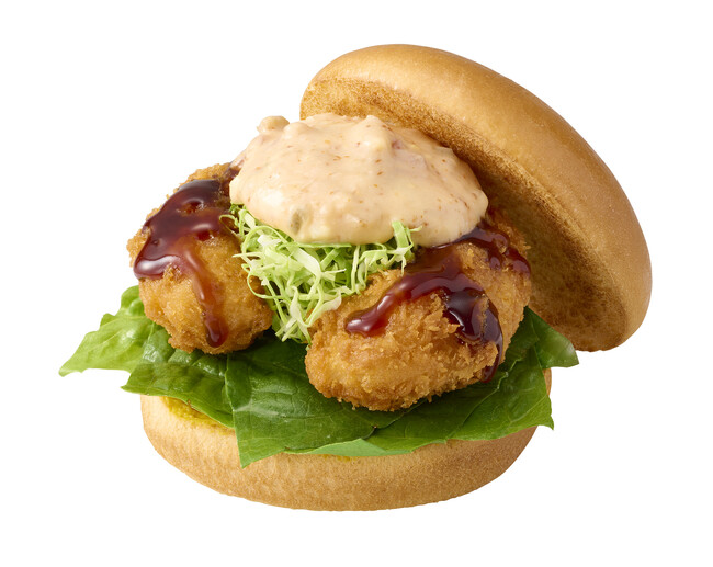 『まるごと』コラボ第8弾！海老フライ×駿河湾産桜えびの海老を堪能するバーガー