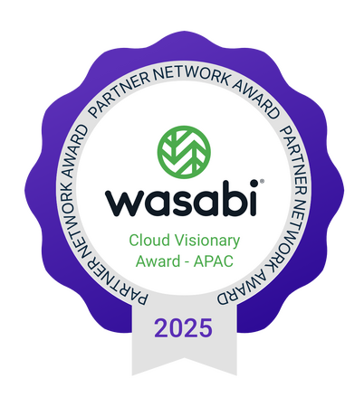 Wasabi Partner Network Awardsにて「APAC Cloud Visionary Award」を受賞