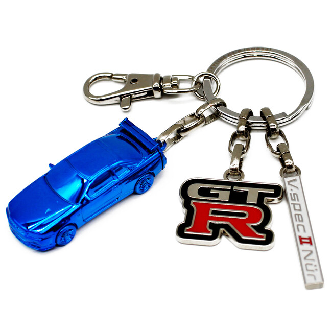 ●5000個のみ生産●新商品「日産 スカイライン GT-R (BNR34)」キーリング、楽天市場で一般販売開始！