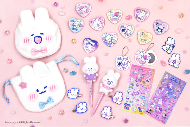2月17日(火)より、韓国の大人気キャラクター 「Lovely MongMong」（ラブリーモンモン）のキュートなオリジナルグッズがfunboxから発売開始!