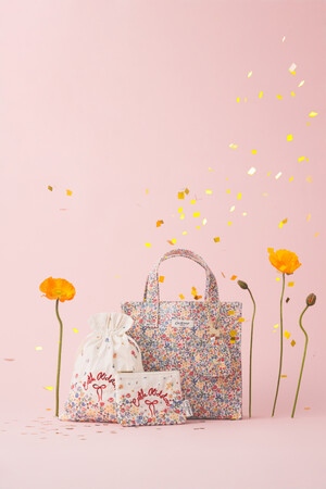 【Cath Kidston 表参道店1周年】限定アートのバッグやコラボアクセサリーの発売、刺繍のサービスやノベルティなど盛りだくさん！