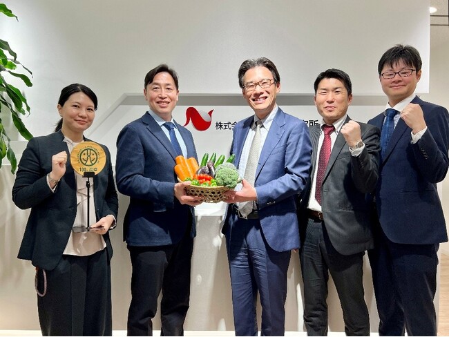日鉄ソリューションズ株式会社と「農産物流通のビジネスモデル変革」に関する事業提携契約を締結