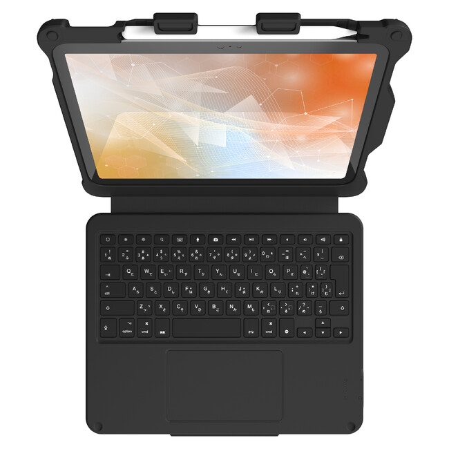 ジェスチャーに対応した高感度トラックパッド搭載の「STM Dux guard キーボード一体型ケース USB-C トラックパッドモデル (iPad A16/第10世代iPad用) 日本語配列」を発売