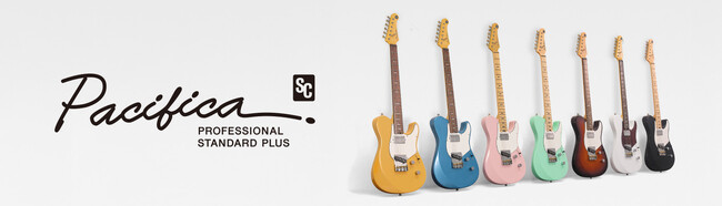 ヤマハ エレキギター　『Pacifica SC Professional』『Pacifica SC Standard Plus』