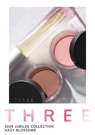 THREEが贈る桜のコレクション、2026 JUBILEE COLLECTION 