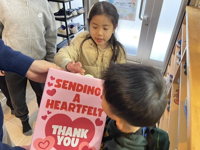 【開催レポート】英語で“ありがとう”を伝える一週間。子どもたちのバレンタインは感謝ウィーク！スクール全体が幸福感に包まれた１週間
