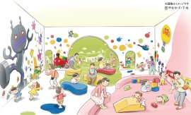 ベビーエリア＆えほんコーナー※画像はイメージです