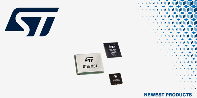 マウザー、STMicroelectronics NB-IoT産業用 モジュール「ST87M01」の取り扱いを開始