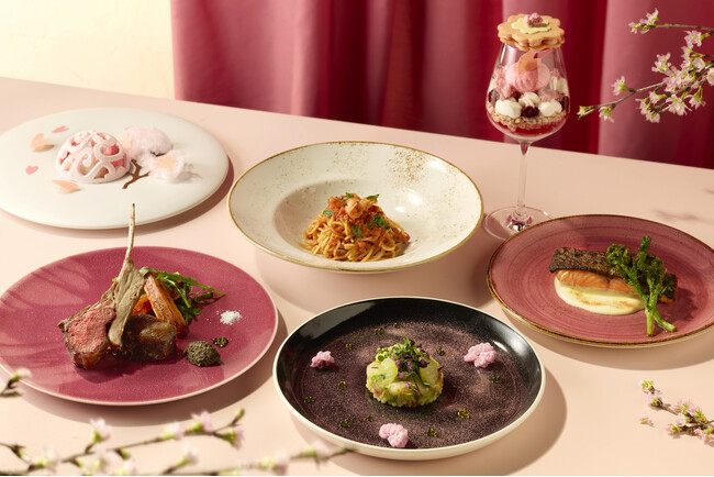 新宿のホテルで味わう桜尽くしの限定メニューJAM17 DINING & BAR『GROOVEN SPRING』