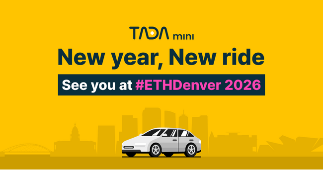MVL、世界最大級のETHイベント「ETHDenver」にて、Baseネットワーク活用の次世代配車サービス『TADA mini』を特別運行