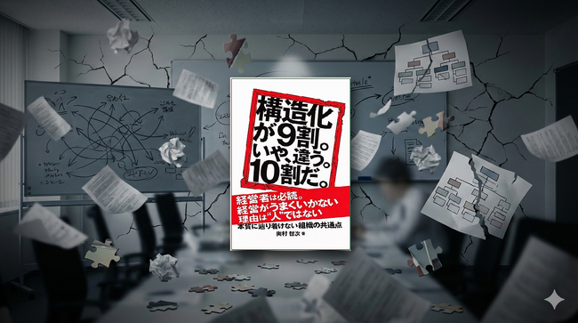 【新刊発売】なぜ人を増やしても会社は動かないのか――“本質を問わず構造化していない組織”の問題を整理した電子書籍をリリースしました