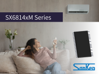 スポーク型IPMモータの音鳴り対策とトータルコストダウンを実現　高圧3相モータ用ドライバ　「SX6814xMシリーズ」