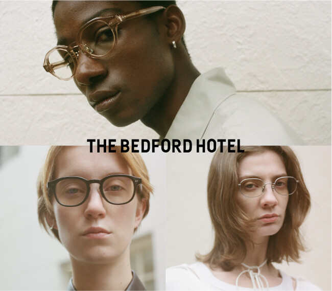 1970年代の流行を現代ファッションへ再構築したクラシックフレーム。『THE BEDFORD HOTEL』より新作登場