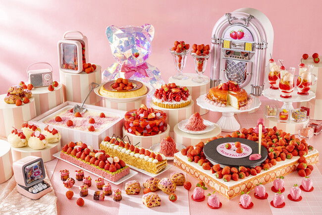 ヒルトン名古屋 ストロベリースイーツビュッフェ第２弾「Strawberry Nostalgia」 3月12日（木）より開催