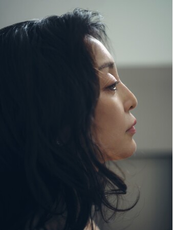 女優・宮下今日子 ×ランジェリーク「TERRACE」