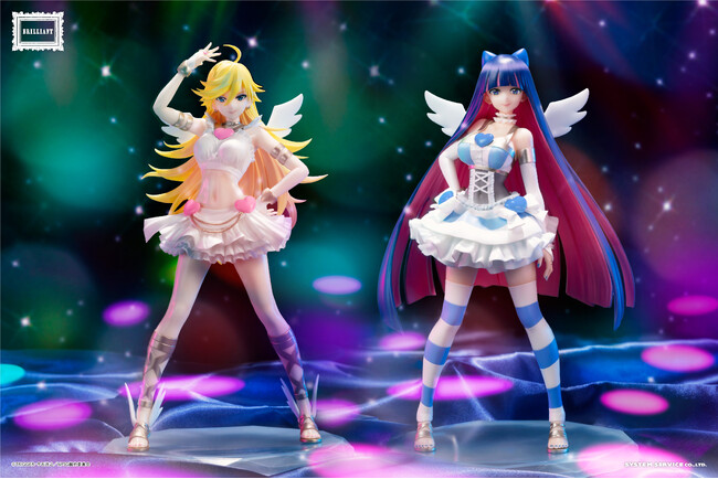 システムサービス「BRILLIANTフィギュア」からアニメ『New PANTY & STOCKING with GARTERBELT』パンティ、ストッキングが連続登場！