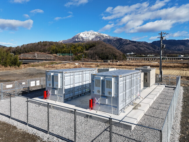 中部電力ミライズに系統蓄電システムを初納入