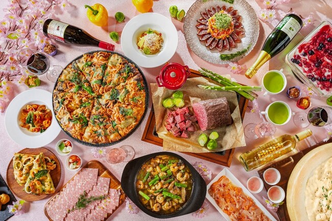 大阪の絶景とともに春の訪れを味わう、彩り豊かな“ごちそうビュッフェ”「THE C's SKY DINING SPRING BUFFET 2026」