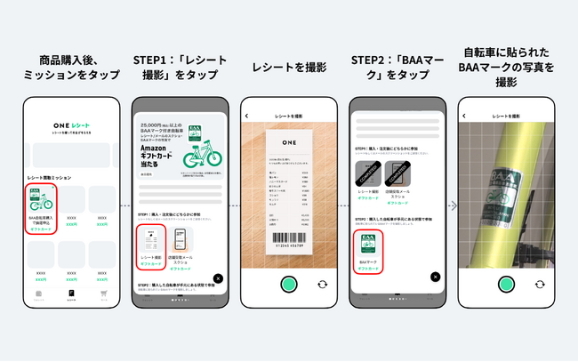 【ONE×自転車協会】BAAマーク付き自転車の販売促進・来店促進を目的に抽選キャンペーンを実施