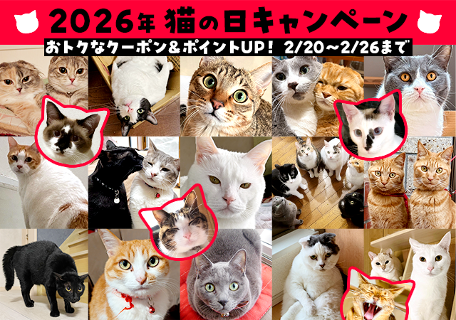 「ペットゴー（petgo.jp）」2026年猫の日キャンペーン開催