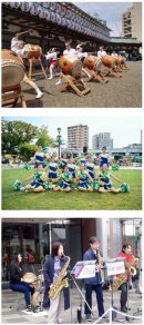 コース沿道応援会場_パフォーマンス