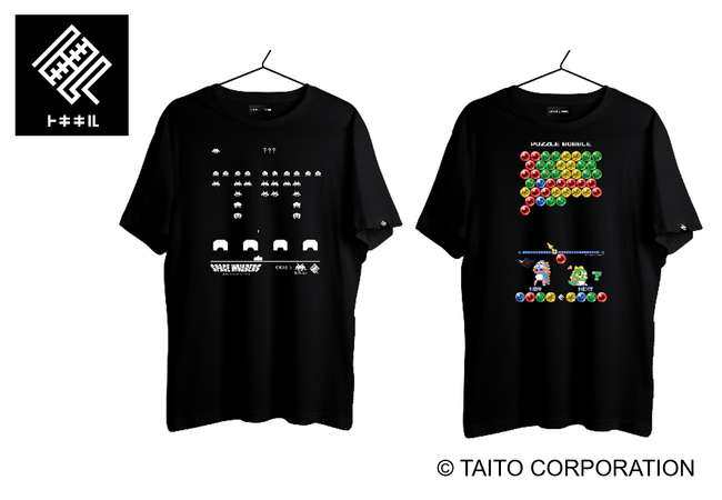 タイトー、「PARCO GAME CENTER」に出展！「トキキル」と「スペースインベーダー」「パズルボブル」がコラボ！2月21日・22日、会場にてコラボTシャツ登場