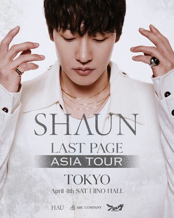 「Way Back Home」50億回のSHAUN 4月4日に東京単独公演開催決定!
