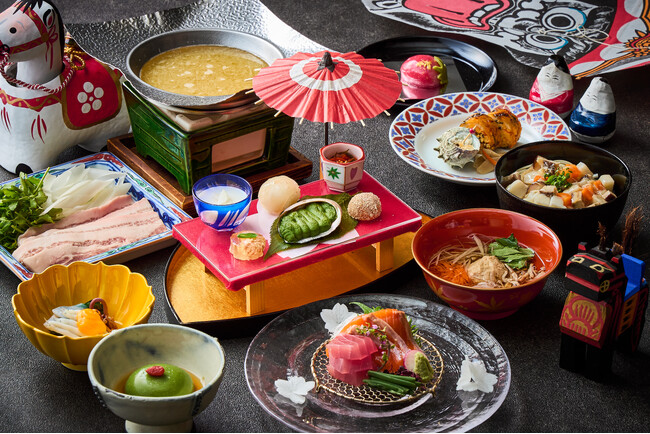 【ホテルメトロポリタン】日本料理「花むさし」食の宝庫・福島県の魅力をお届けする「産地と技の饗宴 ふくしまフェア」開催