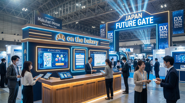 【ガチャや診断でDXを加速】株式会社on the bakery、DX総合EXPO 2026 春 東京「JAPAN FUTURE GATE」に出展決定