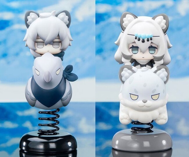 『HappyShake アークナイツ 完成品フィギュア』の「シルバーアッシュ」「プラマニクス」が登場。