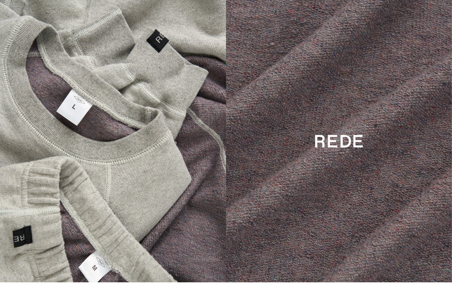 クラシックとサステナブルが出会ったFRONT 11201の定番。サステナブルライン「REDE」からベストセラー「FRONT 11201 SWEAT SERIES」の新作が登場！