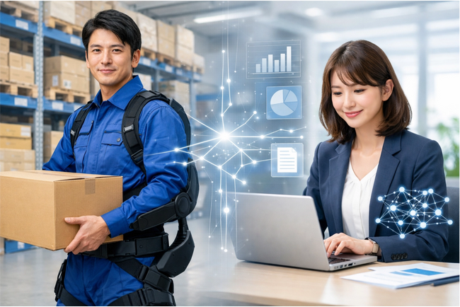 エコランド、装着型アシストスーツ×AI活用で業務の標準化を推進