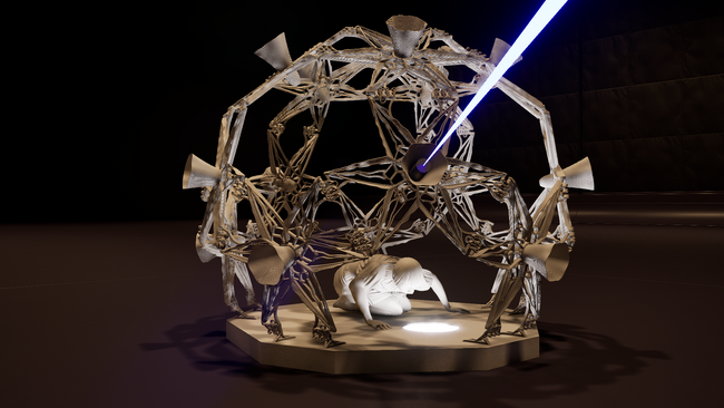ExtraBold：カーボンリサイクル素材で3Dプリントした直径2.5mの井村一登氏の巨大アート作品を制作協力