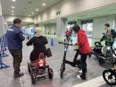 特定小型を試乗する様子 特定小型を試乗する様子