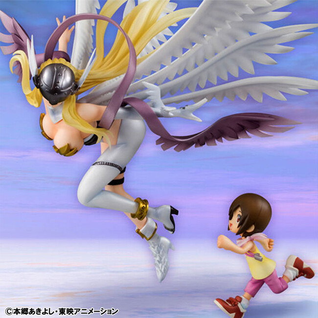 『デジモンアドベンチャー』より、「エンジェウーモン＆八神ヒカリ」フィギュアが再登場。あみあみ含む一部流通限定でご案内中。