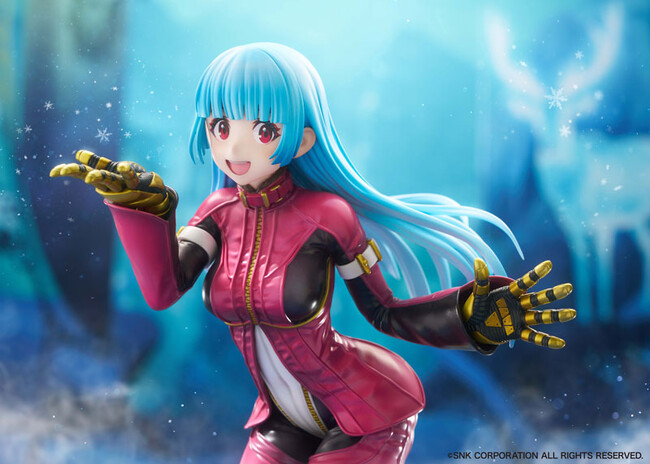 『THE KING OF FIGHTERS XV』より、「クーラ・ダイアモンド」が待望のフィギュア化。「冷気ブレス顔」フェイスパーツ付の「あみあみ限定版」も登場。