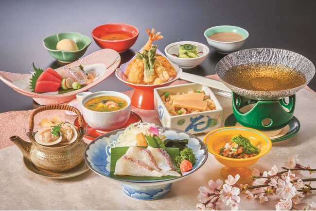 「しゃぶしゃぶ・日本料理　木曽路」　春のランチメニューをさらに楽しめる内容へ