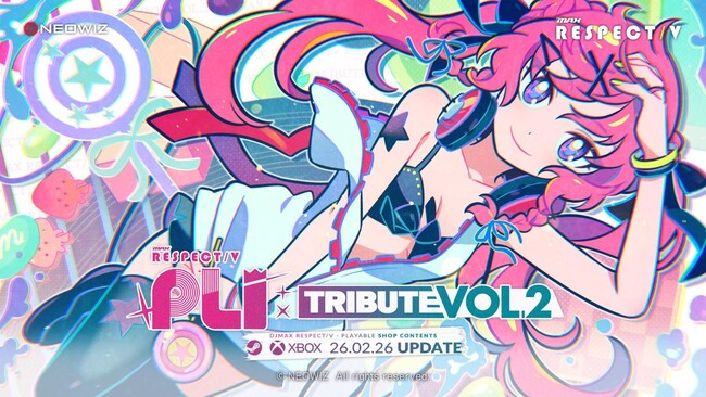 『DJMAX RESPECT V』、本日「PLI:TRIBUTE Vol.2」をリリース！