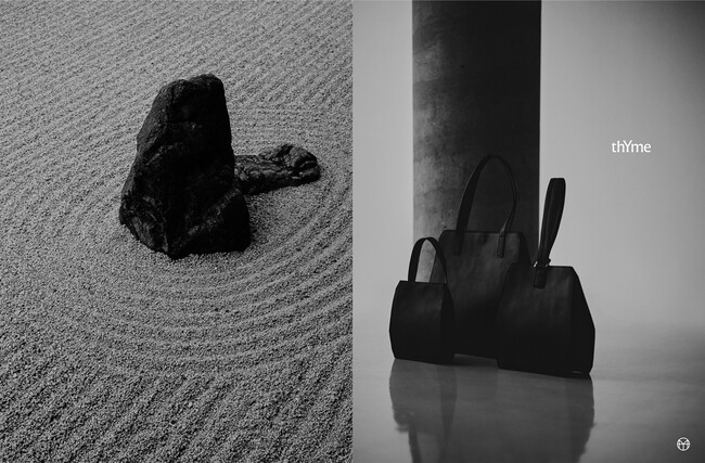 日本古来の美意識や禅の精神が息づく、新バッグ＆アクセサリーブランド「thYme（タイム）」がデビュー！