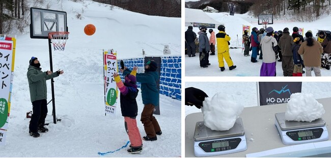 初開催!!アリーナ熱狂をほうだいぎの雪山で「SNOW × BASKET FESTIVAL」