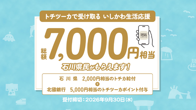 【北國銀行】デジタル地域通貨サービス「トチツーカ」、物価高騰対策給付のデジタル化に活用開始！