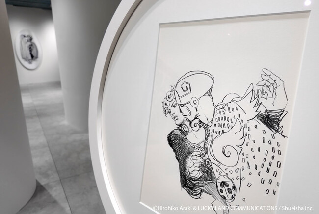 集英社マンガアートヘリテージ、荒木飛呂彦『ジョジョの奇妙な冒険』のアートプリント第二弾を麻布台ヒルズで展示。会場で先行抽選販売