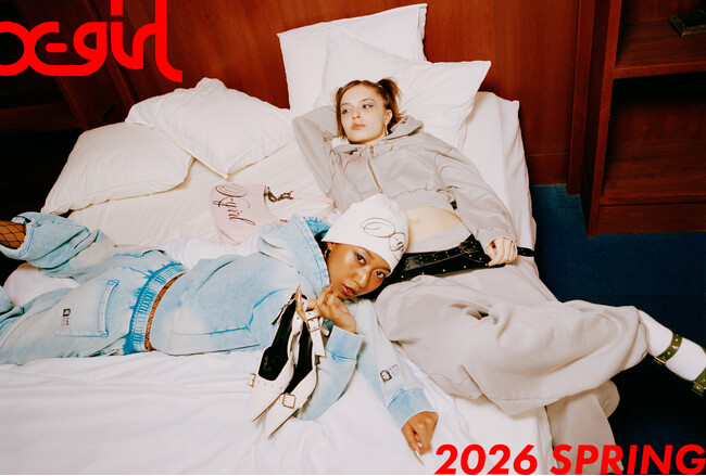 【X-girl】2026 SPRINGシーズンヴィジュアル公開