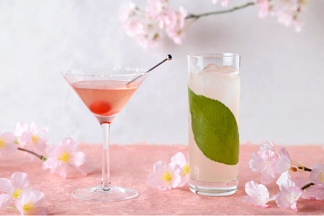 【リーガロイヤルホテル大阪】春のひとときを桜色に彩る 期間限定「桜カクテル」を販売