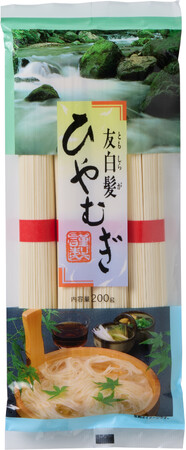長年愛され続ける「友白髪(ともしらが)」ブランドよりお買い求めやすい価格と容量でそうめん・ひやむぎを新発売
