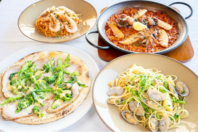 春の訪れをひと足早く、テーブルの上から。季節が動き出す3月に「旬の食材」で彩る期間限定【春のごちそう】が揃いました！